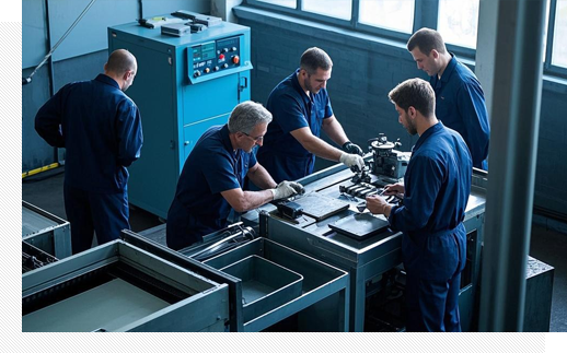 專業(yè)的生產(chǎn)管理團(tuán)隊(duì)